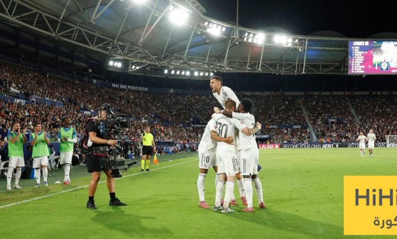 ثلاثي خط وسط ريال مدريد أمام خيتافي