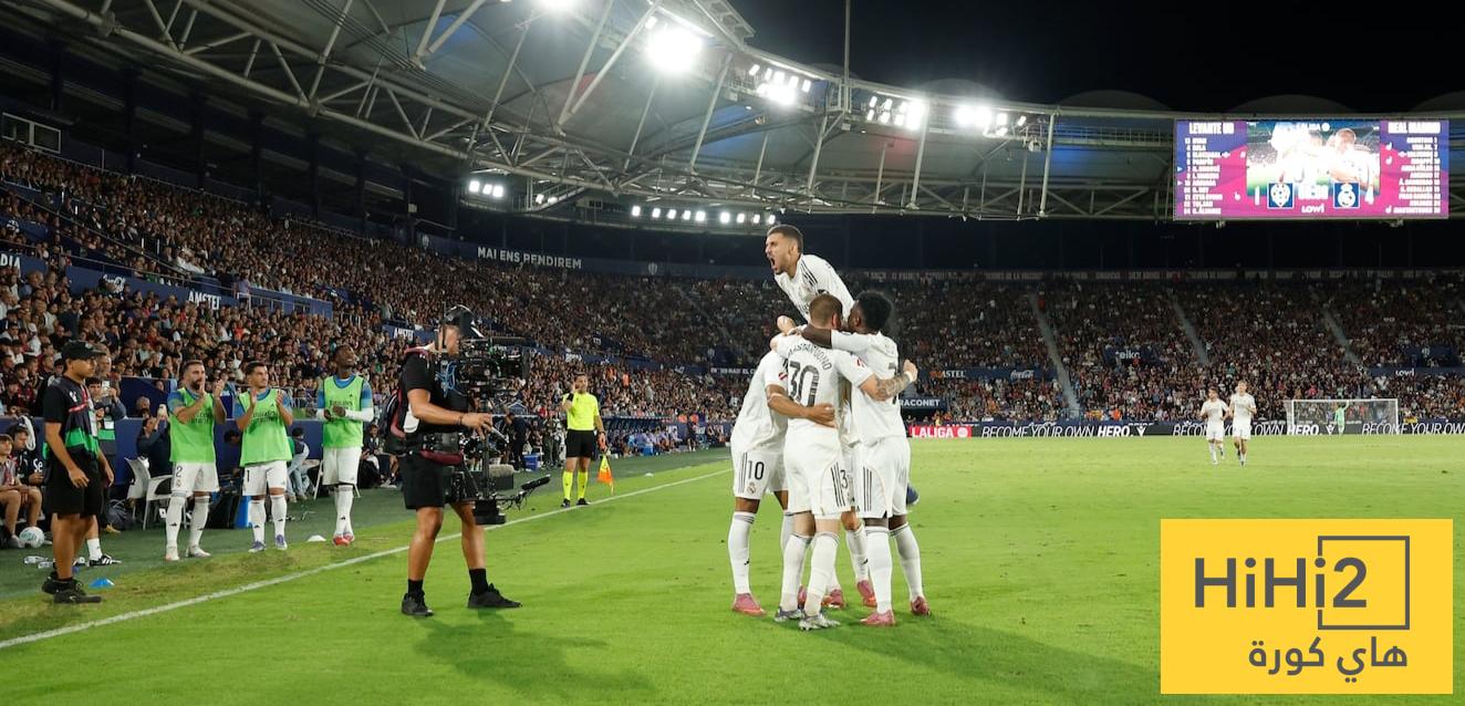 ثلاثي خط وسط ريال مدريد أمام خيتافي