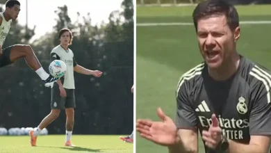 رد فعل ألونسو على مشاركة خوان مارتينيز بتدريبات ريال مدريد