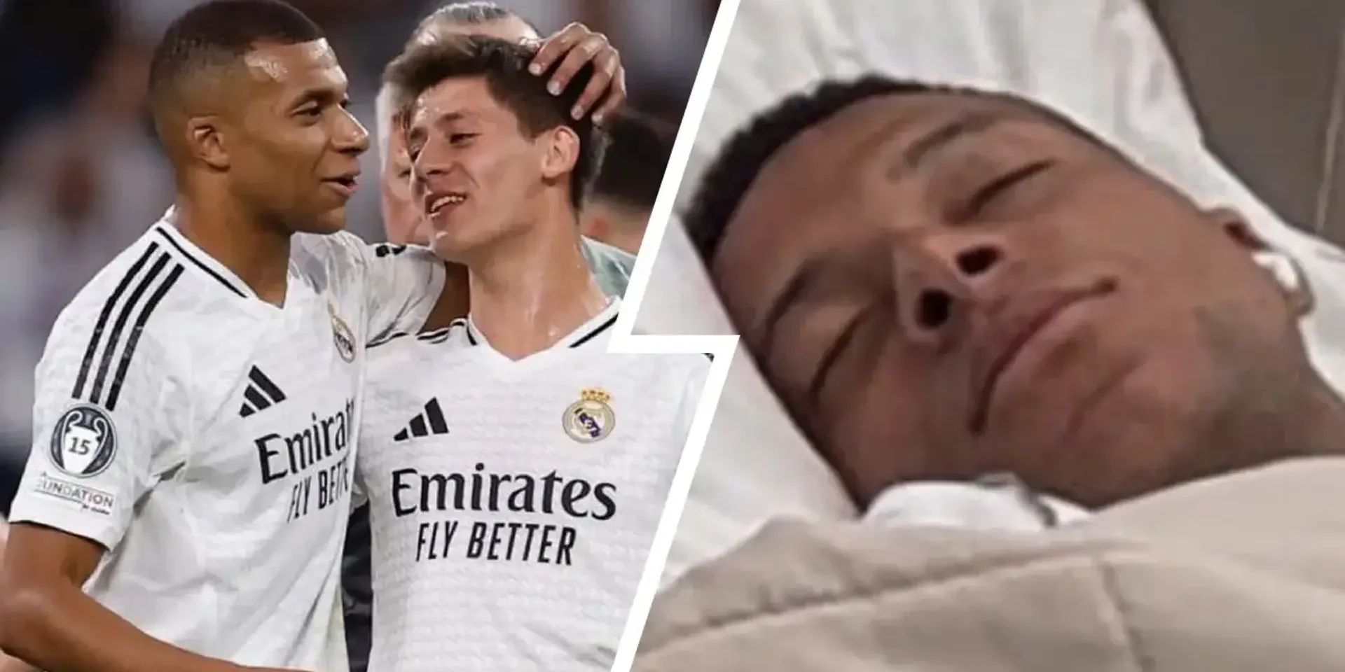 غولر ينشر صورة مضكحة لـ مبابي أثناء نومه