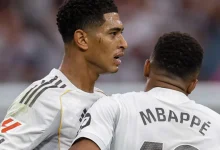 مبابي يقترب من تحكيم رقم بيلينغهام القياسي