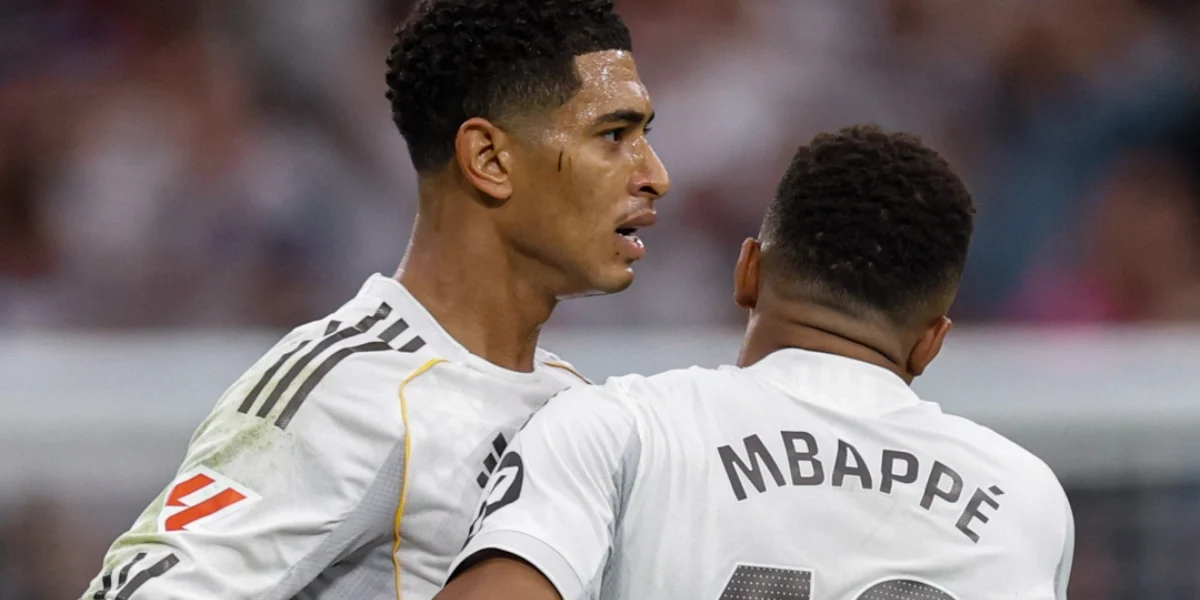 مبابي يقترب من تحكيم رقم بيلينغهام القياسي