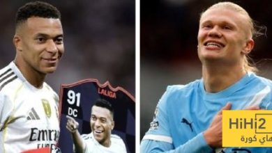 هالاند يتخذ مبابي كمنافس مباشر على جائزة الحذاء الذهبي