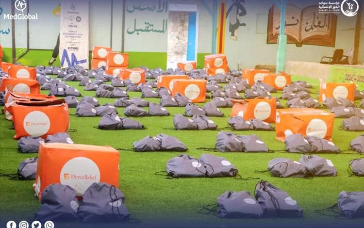 "ميديا غلوبال" و"سواعد الخير" تنفذان مشروع توزيع 285 حزمة صحية في محافظتي عدن ولحج