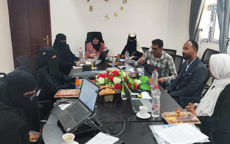 اجتماع مشترك في ديوان الجهاز المركزي للإحصاء لمناقشة منهجية تكوين إطار لوفيات الأمهات عبر الاستعانة بمسح ميزانية الأسرة