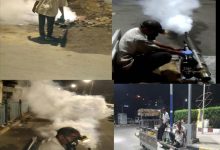 استمرار حملة رش ضبابي للقضاء على الحشرات الناقلة للأمراض بالتواهي