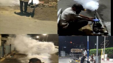 استمرار حملة رش ضبابي للقضاء على الحشرات الناقلة للأمراض بالتواهي