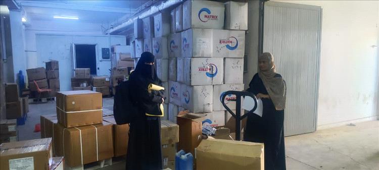 الإمداد الدوائي يرفد عدد من المرافق الصحية بالأدوية والمستلزمات الطبية المتنوعة