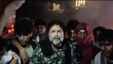 القائد أبو همام اليافعي ينظم إلى المتظاهرين في عدن ويدلي بتصريح هام