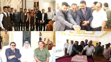 المستشار ابوبكر علي يفتتح فندق الثريا عدن