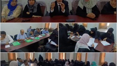 الوكيل الشبحي يدشن "دورة تدريب المدربين" حول نظام الترصد والاستجابة لوفيات الأمهات