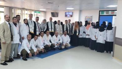 انتهاء امتحانات البورد العربي في مساق طب الأطفال بعدن بمشاركة نخبة من الأطباء اليمنيين والعرب