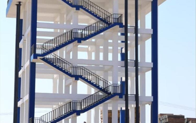 تدشين تشغيل خزان تموين مياه مديرية دارسعد في بئر ناصر بتمويل من pmz