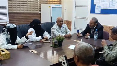 تعاون مشترك بين مستشفى الصداقة في عدن ومكتب الصحة بمحافظة أبين