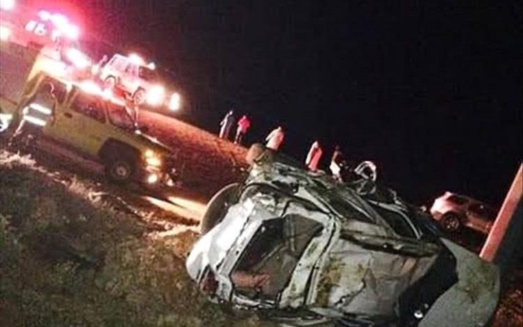 حادث مروع في البريقة يودي بحياة أربعة شبان ويصيب آخرين