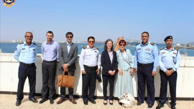 خفر السواحل تبحث مع السفيرة الفرنسية تعزيز شراكة الأمن البحري