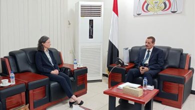 رئيس المحكمة العليا القاضي الدكتور علي الأعوش يلتقي السفيرة الفرنسية لدى بلادنا.