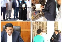 رئيس نيابة استئناف شمال عدن يتفقد السجن المركزي بالمنصورة