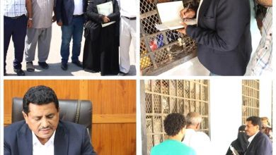 رئيس نيابة استئناف شمال عدن يتفقد السجن المركزي بالمنصورة