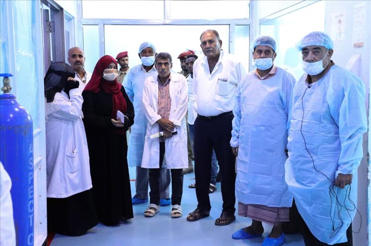 زيارة ميدانية لمستشفى باصهيب العسكري ولقاء نائب المدير ومديري الأقسام