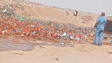 صحة البيئة بالمنصورة تتلف 15 طنًا من العصائر منتهية الصلاحية