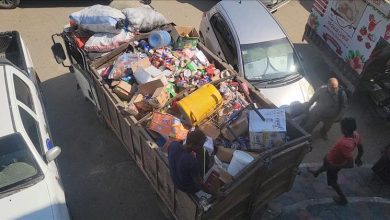 ضبط ( 4 ) أطنان من مواد غذائية منتهية الصلاحية في مديرية المنصورة بعدن