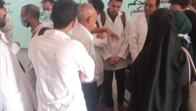 طلاب كلية الطب والعلوم الصحية بجامعة الريادة يزورون مستشفى الأمراض النفسية والعصبية بعدن