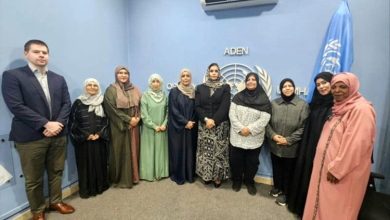 عدن: رئيسة اللجنة الوطنية للمرأة ومستشارة المبعوث الأممي تؤكدان أهمية المشاركة الكاملة للنساء في مفاوضات السلام