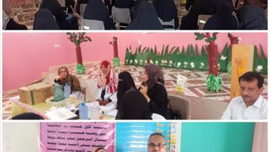 فريق صحي من مجمع القطيع ينفذ نزولاً توعوياً إلى روضة صيرة