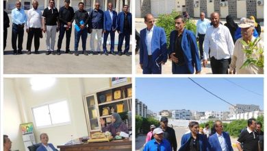 لجنة مشتركة من وزارتي الصحة والشؤون الاجتماعية تزور مستشفى ذوي الاعاقة والتأهيل النفسي والعلاج الطبيعي بعدن