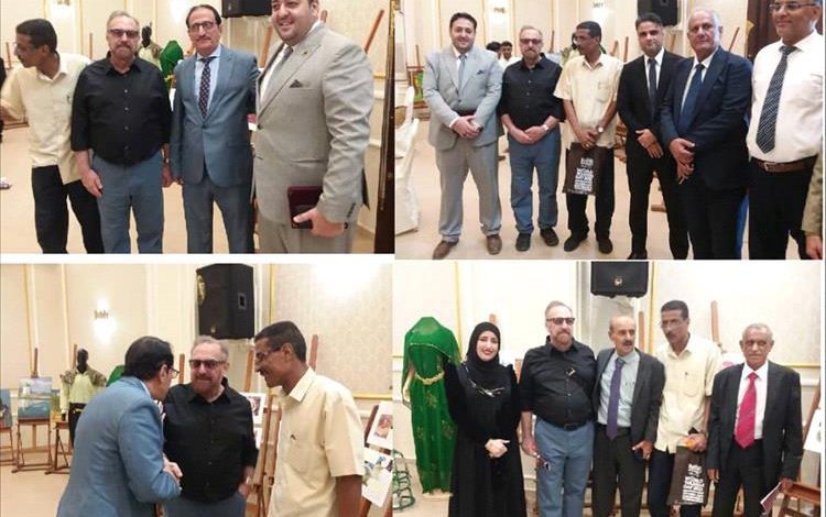 لقاء ودي مع الأستاذ خالد من شركة CCC في احتفالية اليوم العالمي للسياحة بعدن