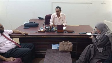 مدير عام مستشفى الأمراض النفسية والعصبية يلتقي رئيسة جامعة الريادة