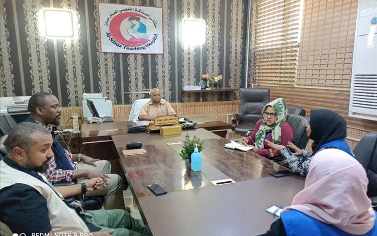 مدير عام مستشفى الصداقة بعدن يناقش مع الهيئة الطبية الدولية سبل التعاون المشترك