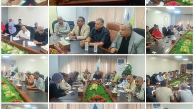 نائب المحافظ بوجه بسرعة معالجة الإشكاليات الخدمية بمطار عدن الدولي
