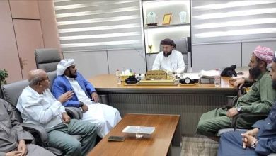 نائب وزير الأوقاف والإرشاد  يناقش مع رئيس وأعضاء هيئة الفكر والإرشاد بالمجلس الانتقالي الجنوبي، سبل تعزيز التعاون والتنسيق