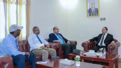 وزير النقل يبحث مع السفير الصومالي مجالات التعاون الخاصة بالنشاط البحري والجوي بين البلدين