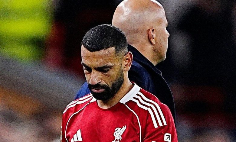 سبب استبعاد صلاح من تشكيلة ليفربول وفرانكفورت.. سلوت يجيب