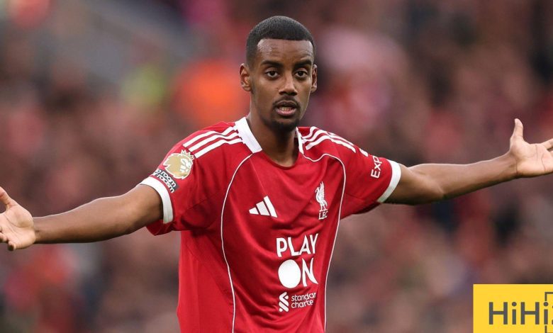 سلوت يعلن إصابة إيزاك امام فرانكفورت