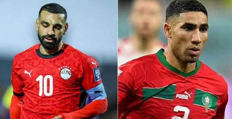 محمد صلاح ينافس أشرف حكيمي على جائزة الأفضل بإفريقيا