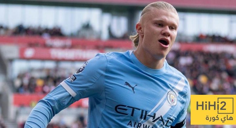 أرقام مذهلة لهالاند في عام 2025