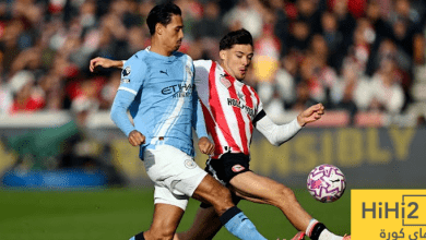 تقييم لاعبي مانشستر سيتي و برينتفورد في الشوط الاول