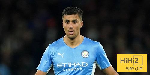 خبر مطمئن لجماهير مانشستر سيتي حول رودري