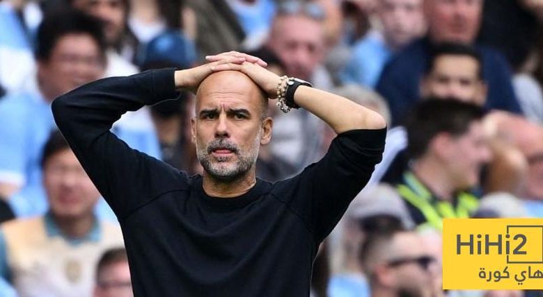 غوارديولا يشيد بمدرب أستون فيلا