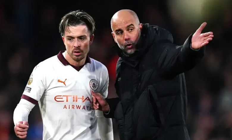 غوارديولا يفتح الباب أمام عودة غريليش إلى السيتي