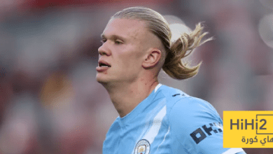 هالاند يعود مبكرا لمانشستر سيتي