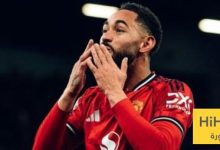 احصائيات الشوط الاول من مباراة مانشستر يونايتد ضد برايتون