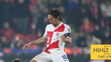 إحصائيات مودريتش أمام التشيك