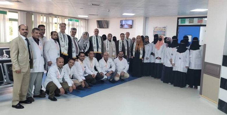 اختتام امتحانات البورد العربي في مساق طب الأطفال بعدن