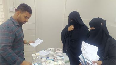 اختتام مخيم طبي مجاني لأمراض الضغط والسكري بعدن
