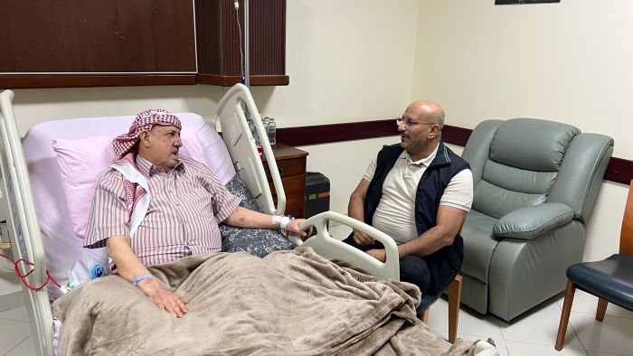 البركاني يثمن زيارة طارق صالح للاطمئنان على صحته